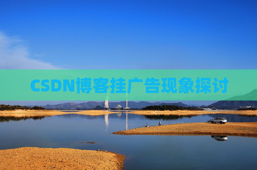 CSDN博客挂广告现象探讨